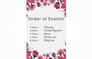 Order of Events Option 8